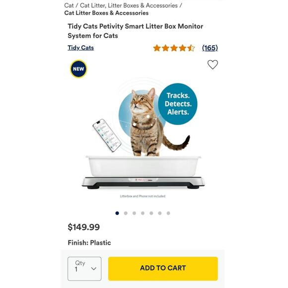 Petivity Smart Litterbox Monitor System - Picture 4 of 4